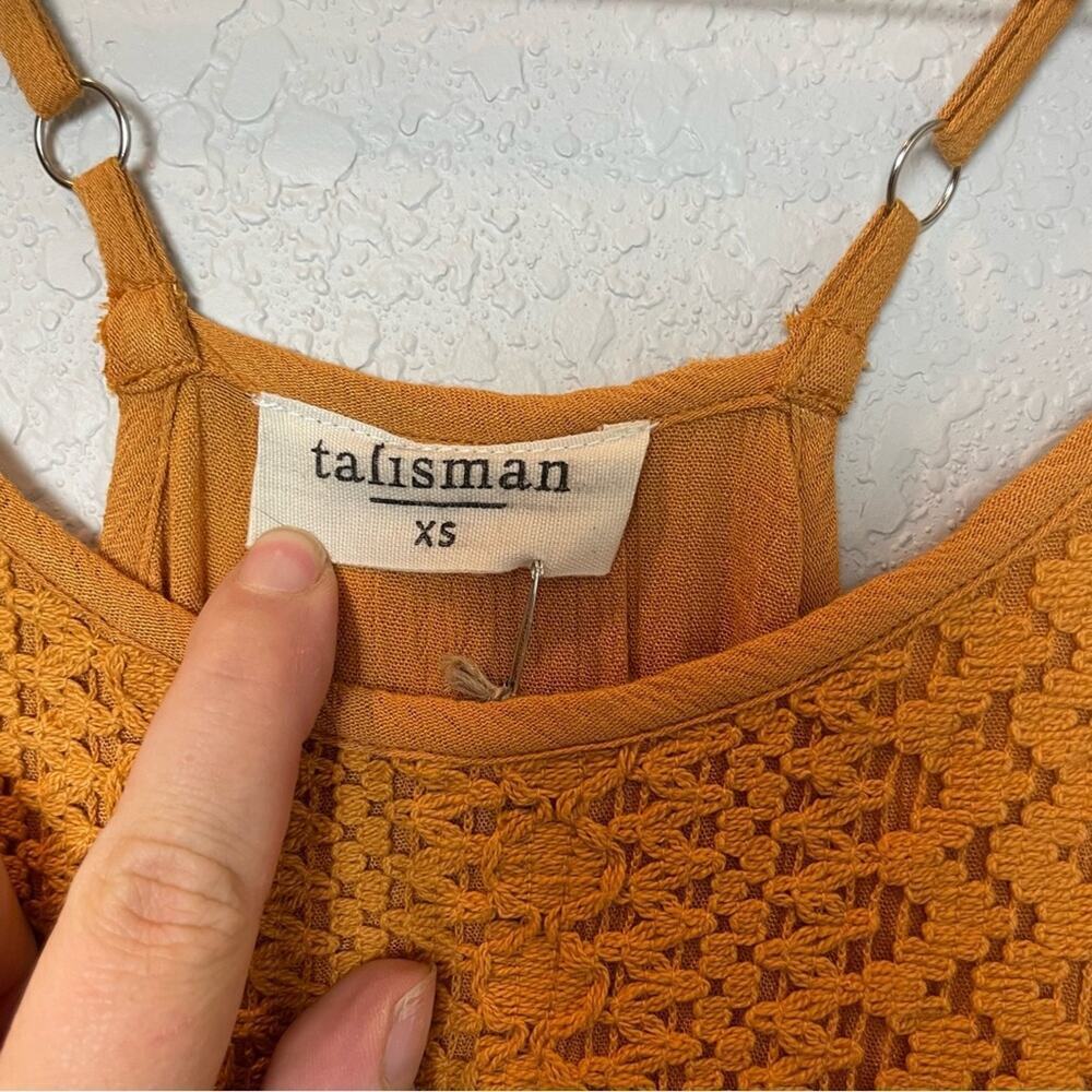 BNWT! TALISMAN LABEL Isobel Dress in Tumeric Size XS - Picture 5 of 10